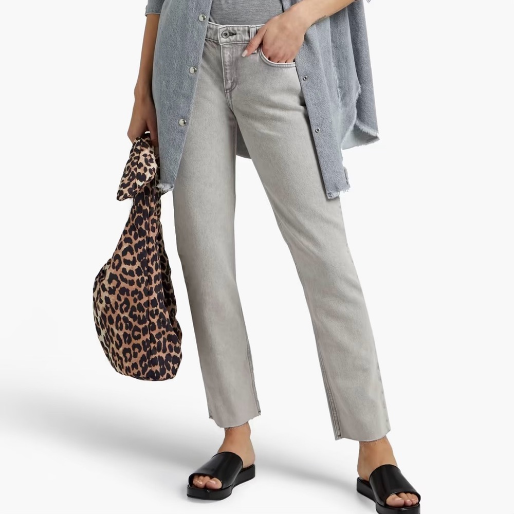 NWT Rag & Bone Dre low-rise slim boyfriend jeans in Dust